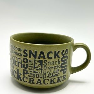 Cardinal China - Vintage (1970s) Soup Crackers Stoneware Mug.